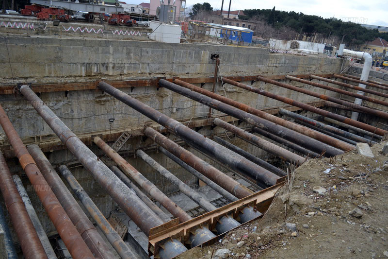 Inşası gedən metro stansiyası nə vaxt təhvil veriləcək? – FOTO