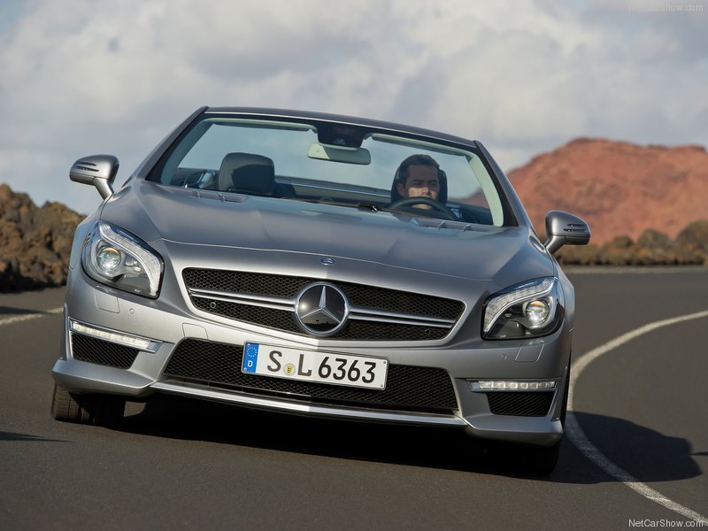 Шумахер в шоке: новый Mercedes-Benz SL63 AMG - ФОТОСЕССИЯ