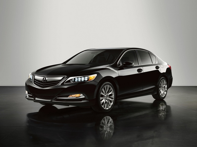 Серийный флагман Acura RLX представлен в Лос-Анджелесе - ФОТОСЕССИЯ