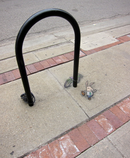 "Картинная галерея" Day.Az: Уличный художник Дэвид Зинн - ФОТО