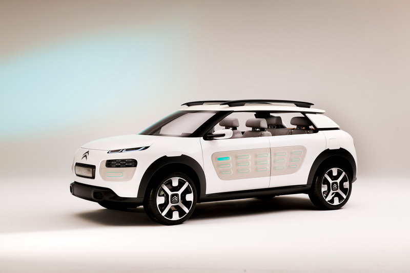 Citroen рассекретил машину с подушкой на потолке - ФОТО