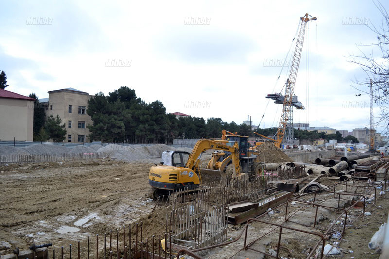 Inşası gedən metro stansiyası nə vaxt təhvil veriləcək? – FOTO