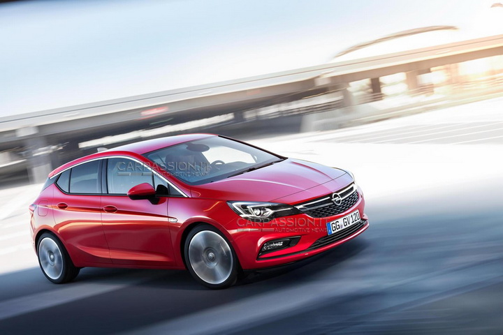 Новый Opel Astra оказался супер-обтекаемым - ФОТОСЕССИЯ