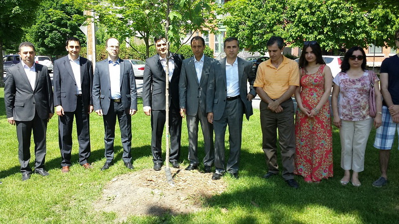 Ottavada Mübariz İbrahimovun xatirəsinə ağac əkildi – FOTO