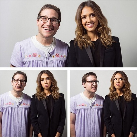 Звезды изображают радость, грусть и недоумение. У некоторых получается неплохо - ФОТОСЕССИЯ