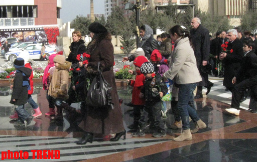 Трагедия Ходжалы в картинах детей – ФОТО