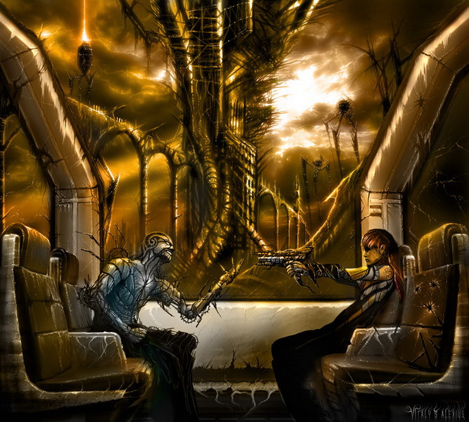 "Картинная галерея Day.Az": Очень красивый фэнтези-арт - ФОТО