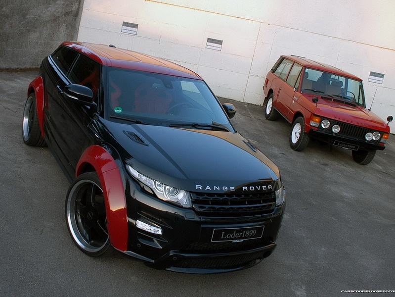 Range Rover Evoque получил экстремальную "обувь" - ФОТОСЕССИЯ