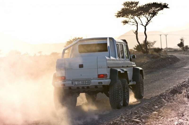 Немцы представили шестиколесный Mercedes-Benz G63 AMG 6x6 - ФОТО - ВИДЕО