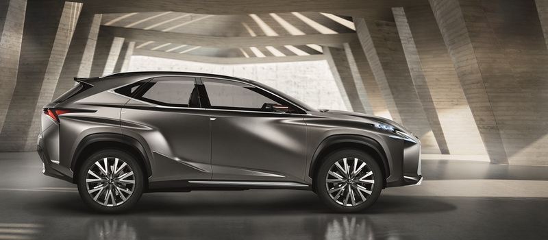 Концептуальный кроссовер Lexus прозвали "скомканной бумажкой" - ФОТО