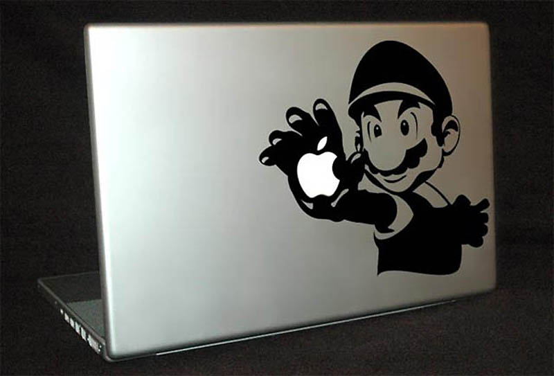 50 креативных наклеек на MacBook - ФОТОСЕССИЯ