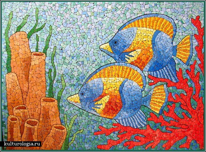 "Картинная галерея Day.Az": Картины из яичной скорлупы - ФОТО