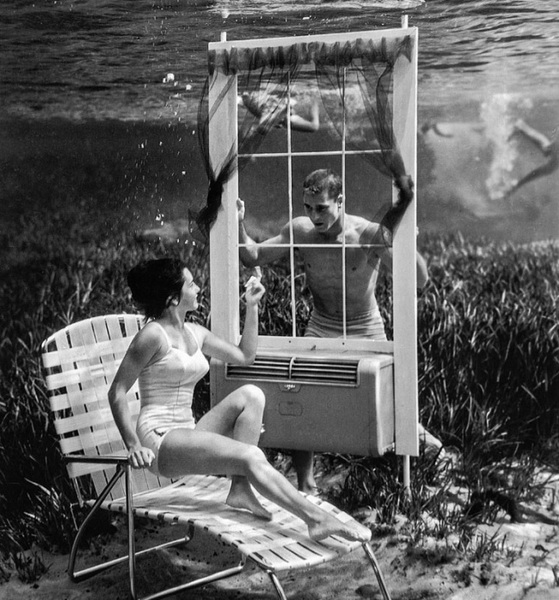 Фантастические ретро-фотографии со дна озера - ФОТОСЕССИЯ