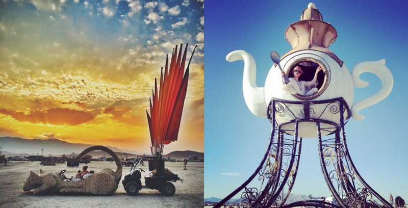Фестиваль Burning Man — это сны наяву - ФОТОСЕССИЯ