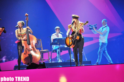 В "Baku Crystal Hall" продолжаются репетиции участников "Евровидения" – ОБНОВЛЕНО – ФОТО