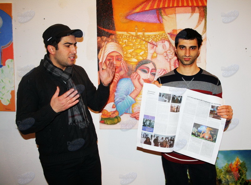Бакинские художники раскрывают тайны – РЕПОРТАЖ - ФОТО