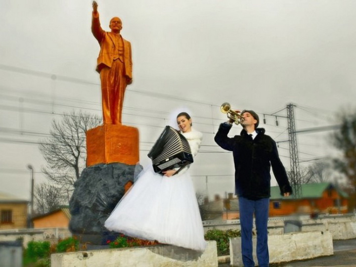 Самые убийственные фотографии с русских свадеб - ФОТО