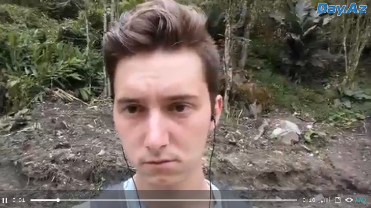 Неудачный селфи: парень получил удар в лицо - ВИДЕО
