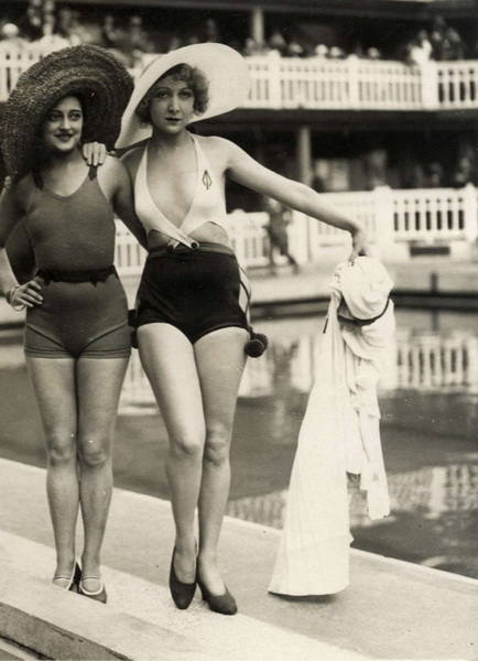 Пляжная мода 20-30-х годов XX века - ФОТОСЕССИЯ