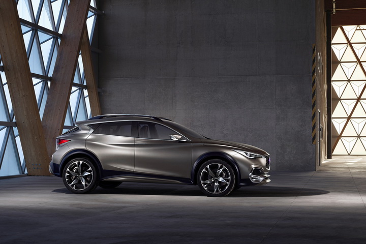 Небольшой кроссовер Infiniti покажут в ноябре - ФОТО