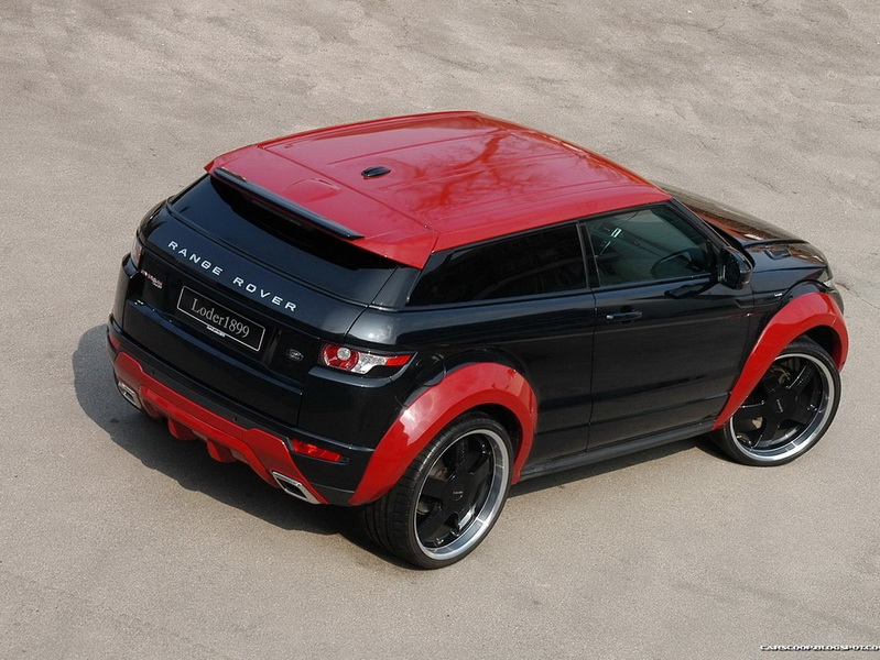 Range Rover Evoque получил экстремальную "обувь" - ФОТОСЕССИЯ