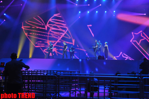 В "Baku Crystal Hall" продолжаются репетиции участников "Евровидения" – ОБНОВЛЕНО – ФОТО