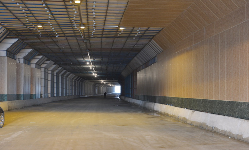 Президент Ильхам Алиев ознакомился с ходом строительных работ на дорожных узлах на проспекте Зии Буниятова - ОБНОВЛЕНО - ФОТО