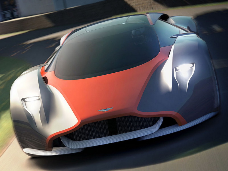 Aston Martin снарядил виртуальный прототип 800-сильным мотором - ФОТО