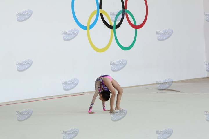 Будущие победители. Один день в Бакинской школе гимнастики - РЕПОРТАЖ - ФОТО