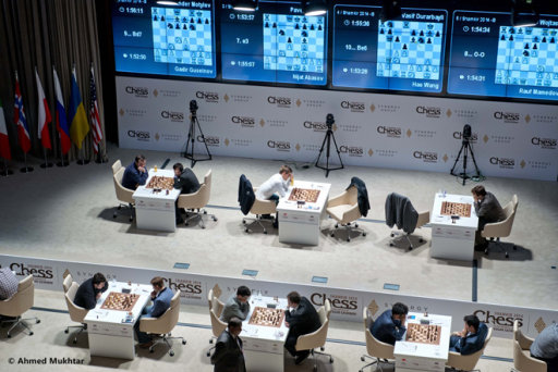 9-й день международного шахматного турнира "Shamkir Chess 2014" - ФОТО