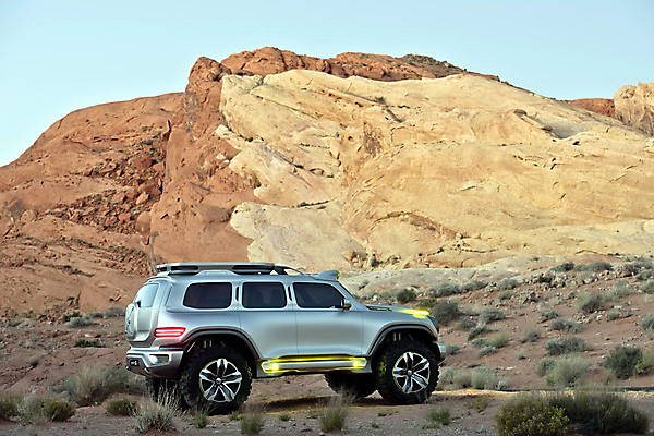 Прототип будущего Гелендваген: Mercedes Ener-G-Force - ФОТОСЕССИЯ