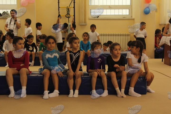 Будущие победители. Один день в Бакинской школе гимнастики - РЕПОРТАЖ - ФОТО