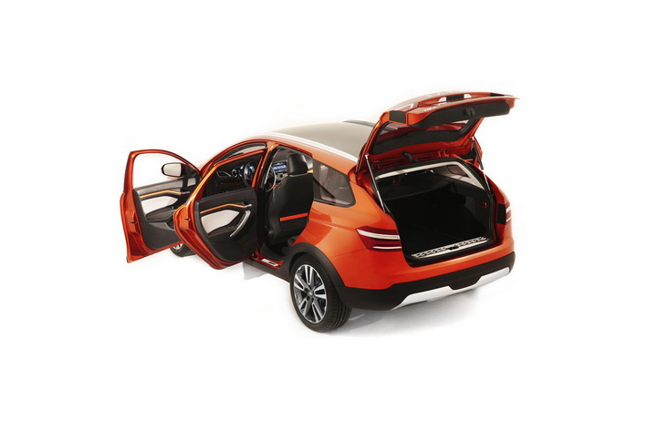 Вседорожная Lada Vesta Cross Concept получила 320 уникальных деталей - ФОТО