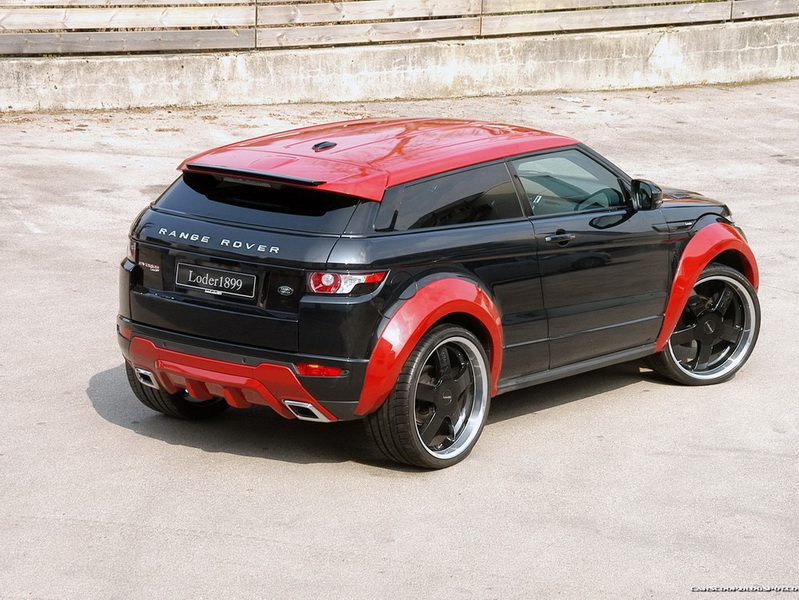 Range Rover Evoque получил экстремальную "обувь" - ФОТОСЕССИЯ