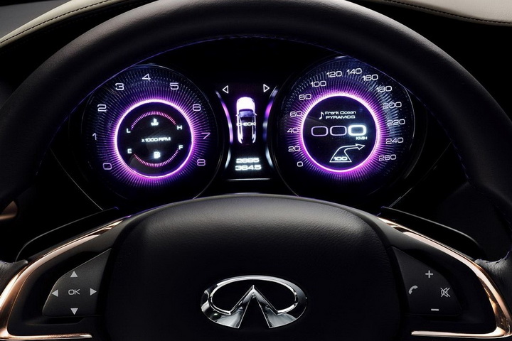 Новый хэтчбек Infiniti Q30 - ФОТОСЕССИЯ