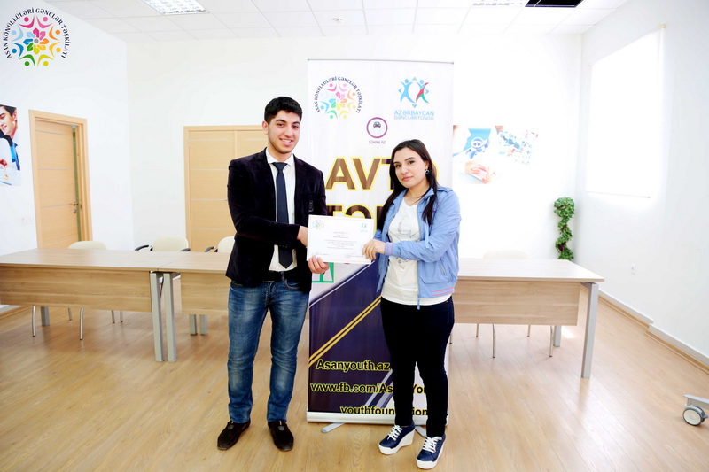 ASAN Könüllüləri “Avto təlim”i uğurla başa vurdu - FOTO