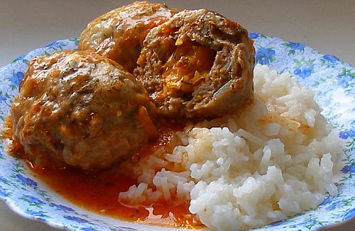 Куриные тефтели с карри - ФОТО