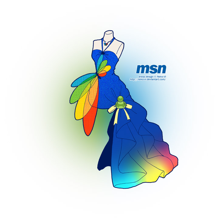 Новый писк моды: Популярные интернет-сервисы в виде платьев - ФОТОСЕССИЯ