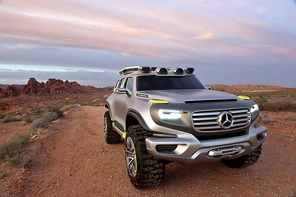 Прототип будущего Гелендваген: Mercedes Ener-G-Force - ФОТОСЕССИЯ