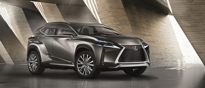 Концептуальный кроссовер Lexus прозвали "скомканной бумажкой" - ФОТО