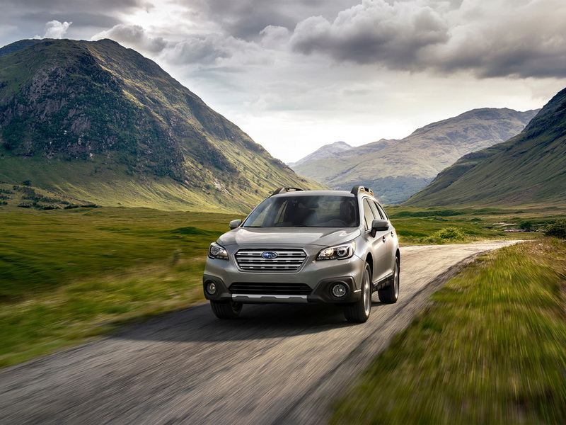 Прототип нового Subaru Outback - ФОТОСЕССИЯ