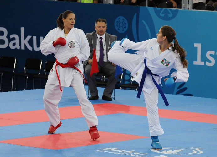 "Баку-2015": завершились полуфинальные состязания по карате - ОБНОВЛЕНО - ФОТО