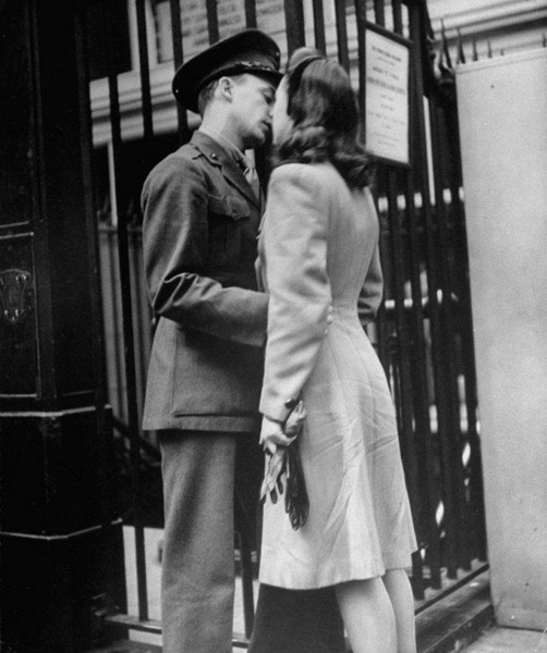 Прощание с возлюбленными. Пенсильванский вокзал. 1943 - ФОТОСЕССИЯ