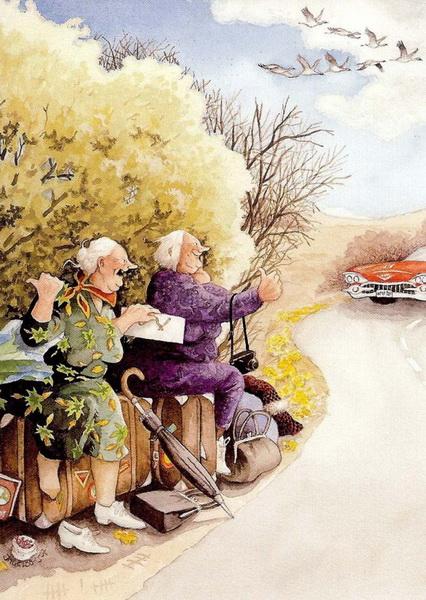 "Картинная галерея" Day.Az: Веселые финские бабки - ФОТО