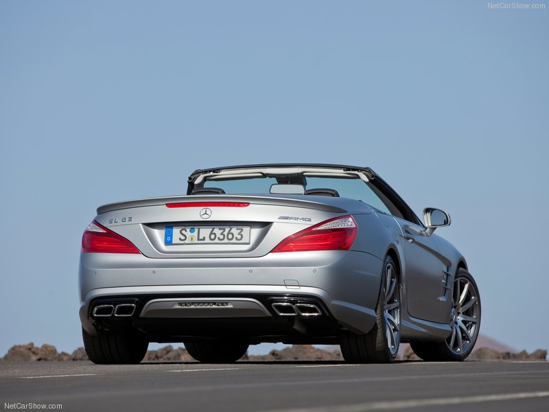 Шумахер в шоке: новый Mercedes-Benz SL63 AMG - ФОТОСЕССИЯ