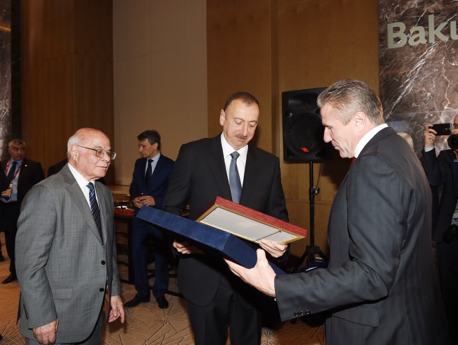 От имени Президента Ильхама Алиева и его супруги Мехрибан Алиевой организован прием для членов Олимпийской семьи - ОБНОВЛЕНО - ФОТО