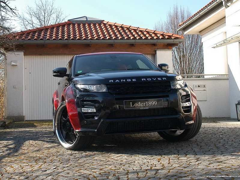 Range Rover Evoque получил экстремальную "обувь" - ФОТОСЕССИЯ