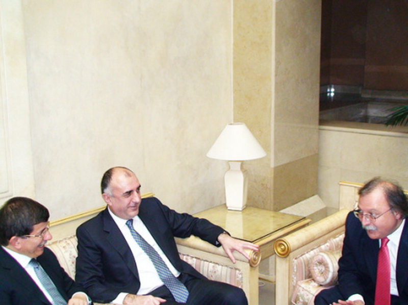 Эльмар Мамедъяров: "Сотрудничество Азербайджана, Турции и Грузии служит миру и стабильности в регионе" - ФОТО