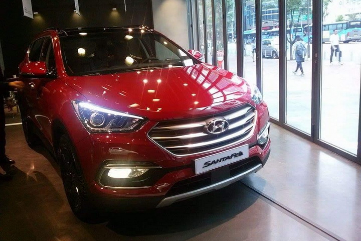 Hyundai представил обновленный Santa Fe - ФОТОСЕССИЯ