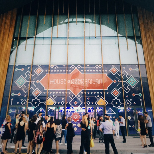 Азербайджанский дом открылся для прибывших на Евроигры - ФОТО